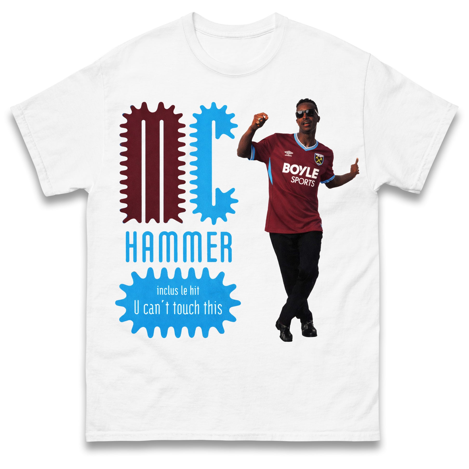 MC Hammer West Ham United Shirt