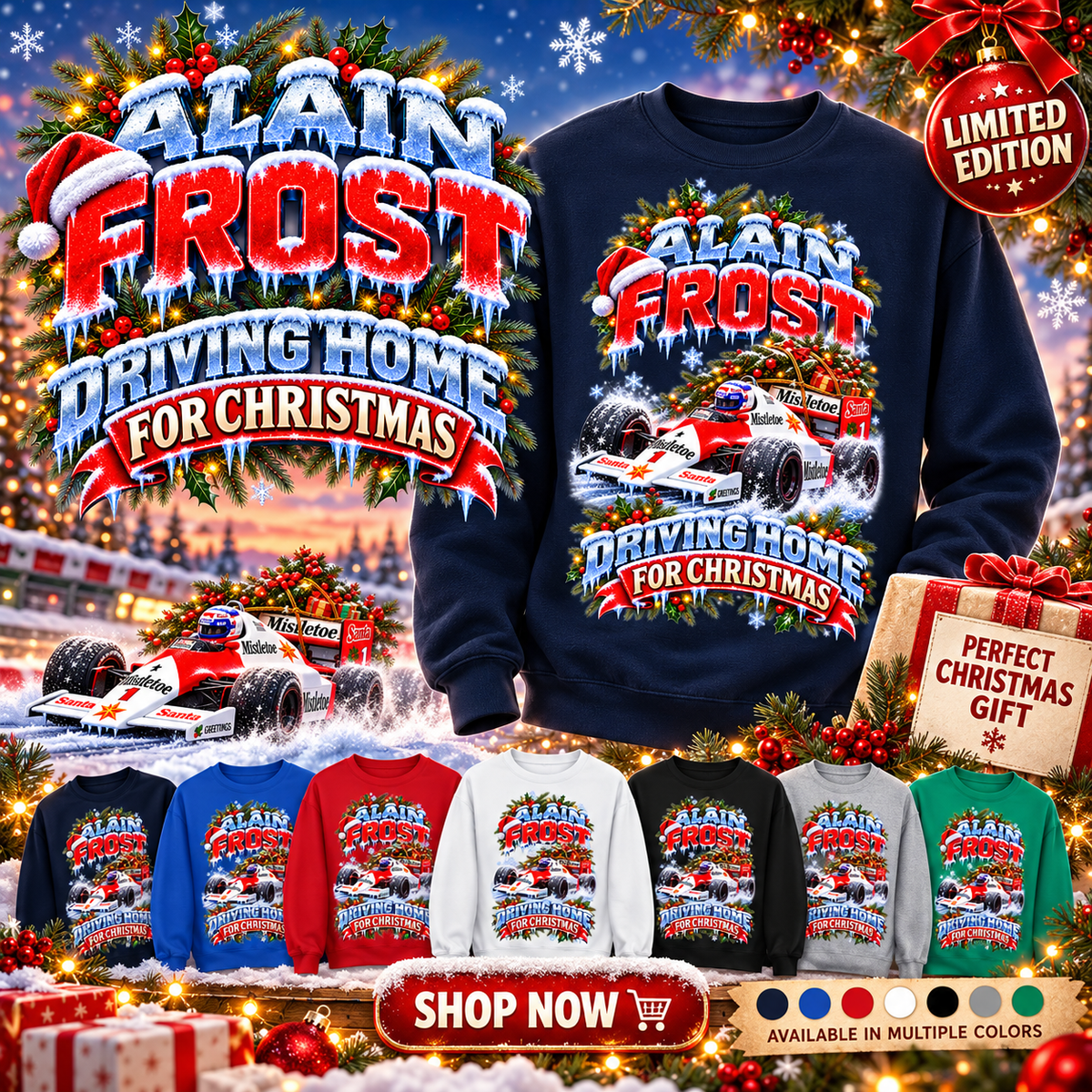 McLaren Christmas Jumper