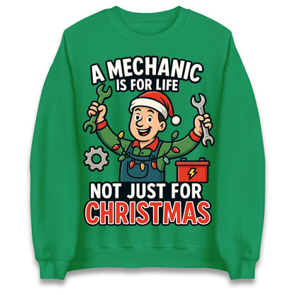 Mechanic Christmas Jumper