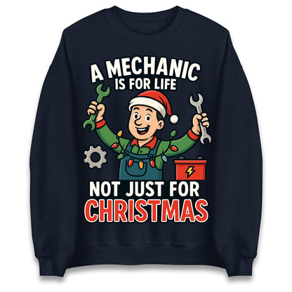 Mechanic Christmas Jumper