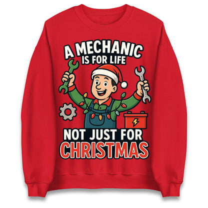 Mechanic Christmas Jumper