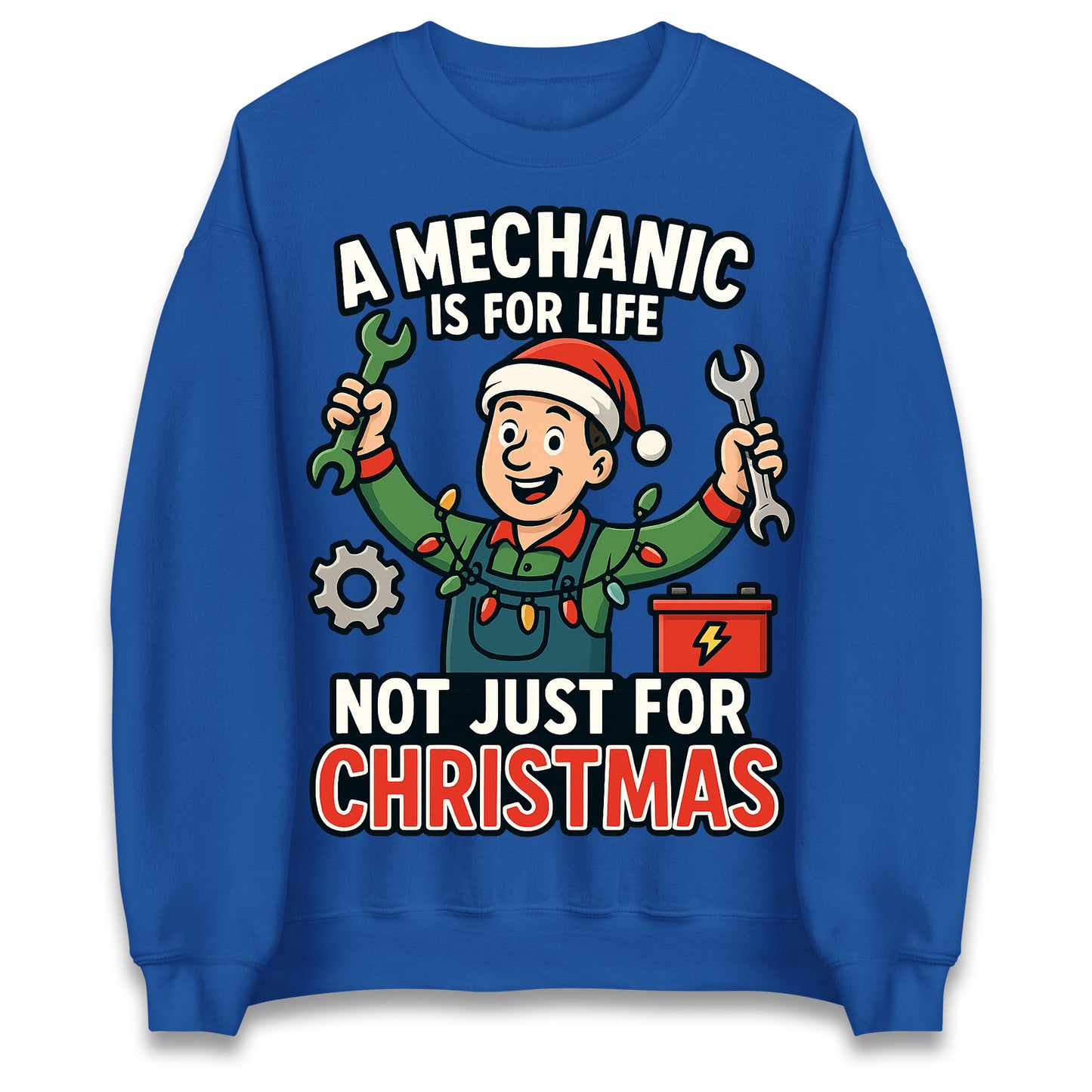 Mechanic Christmas Jumper