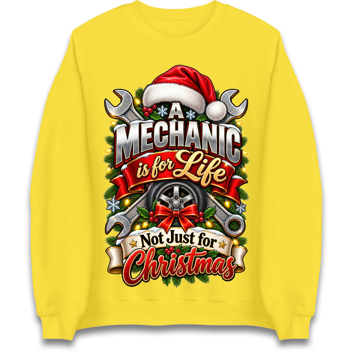 A Mechanic is for Life Not Just for Christmas Jumper