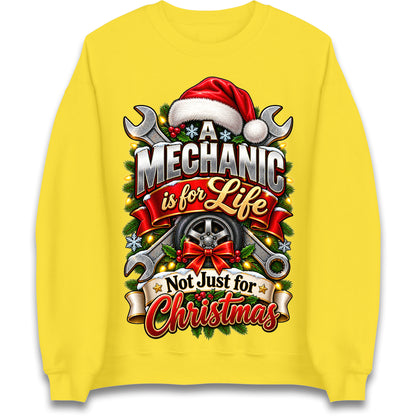 A Mechanic is for Life Not Just for Christmas Jumper