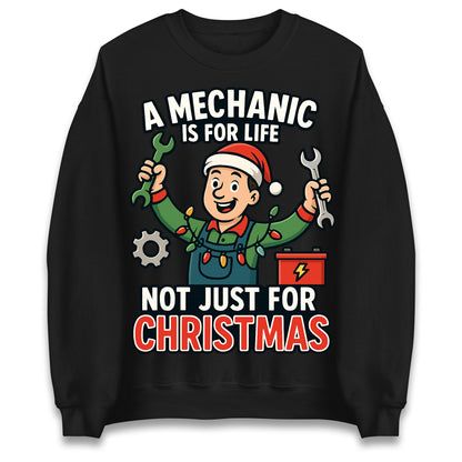 Mechanic Christmas Jumper