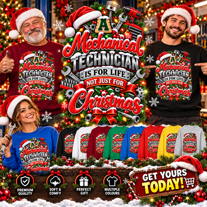 A Mechanical Technician is for Life not Just for Christmas Jumper