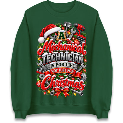 Mechanical Technician Christmas Jumper