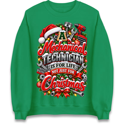Mechanical Technician Christmas Jumper