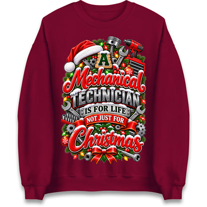 Mechanical Technician Christmas Jumper