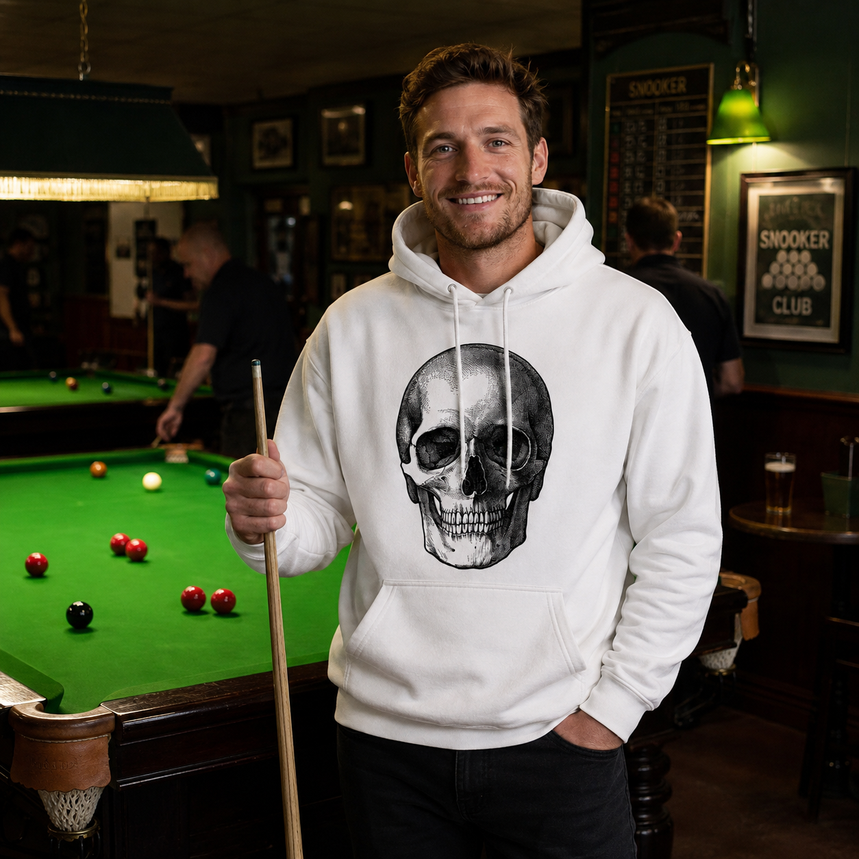 Men's Skull Hoodies UK