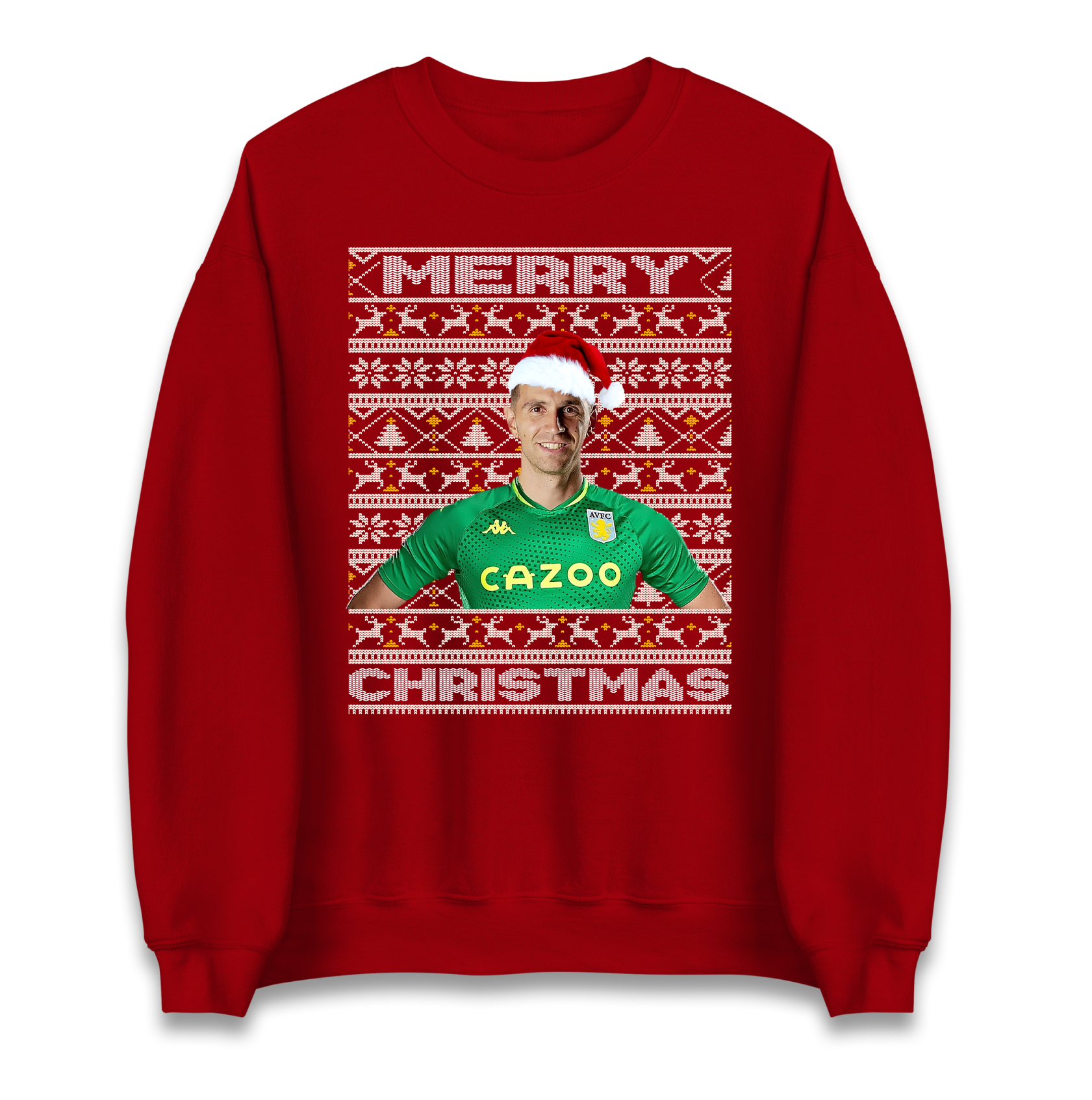 emiliano martinez christmas sweatshirt