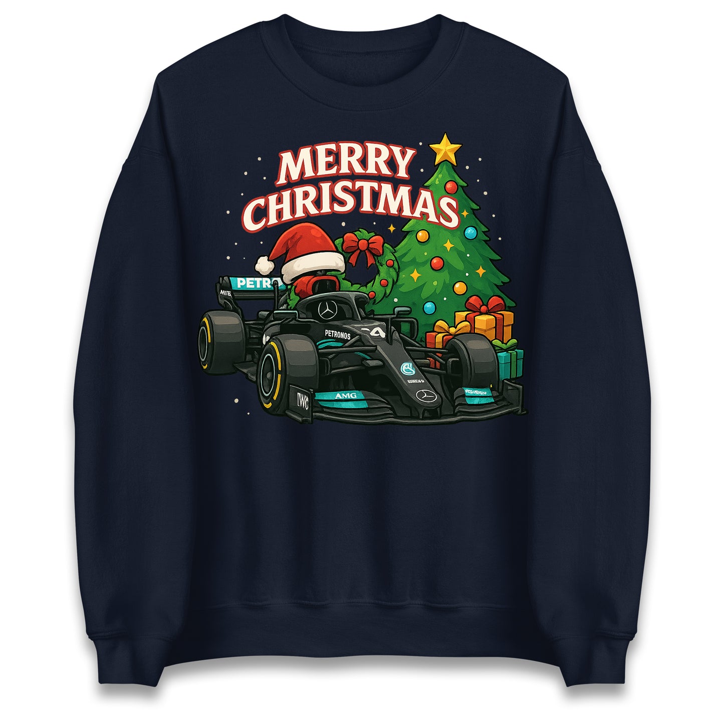 Mercedes F1 Christmas Jumper