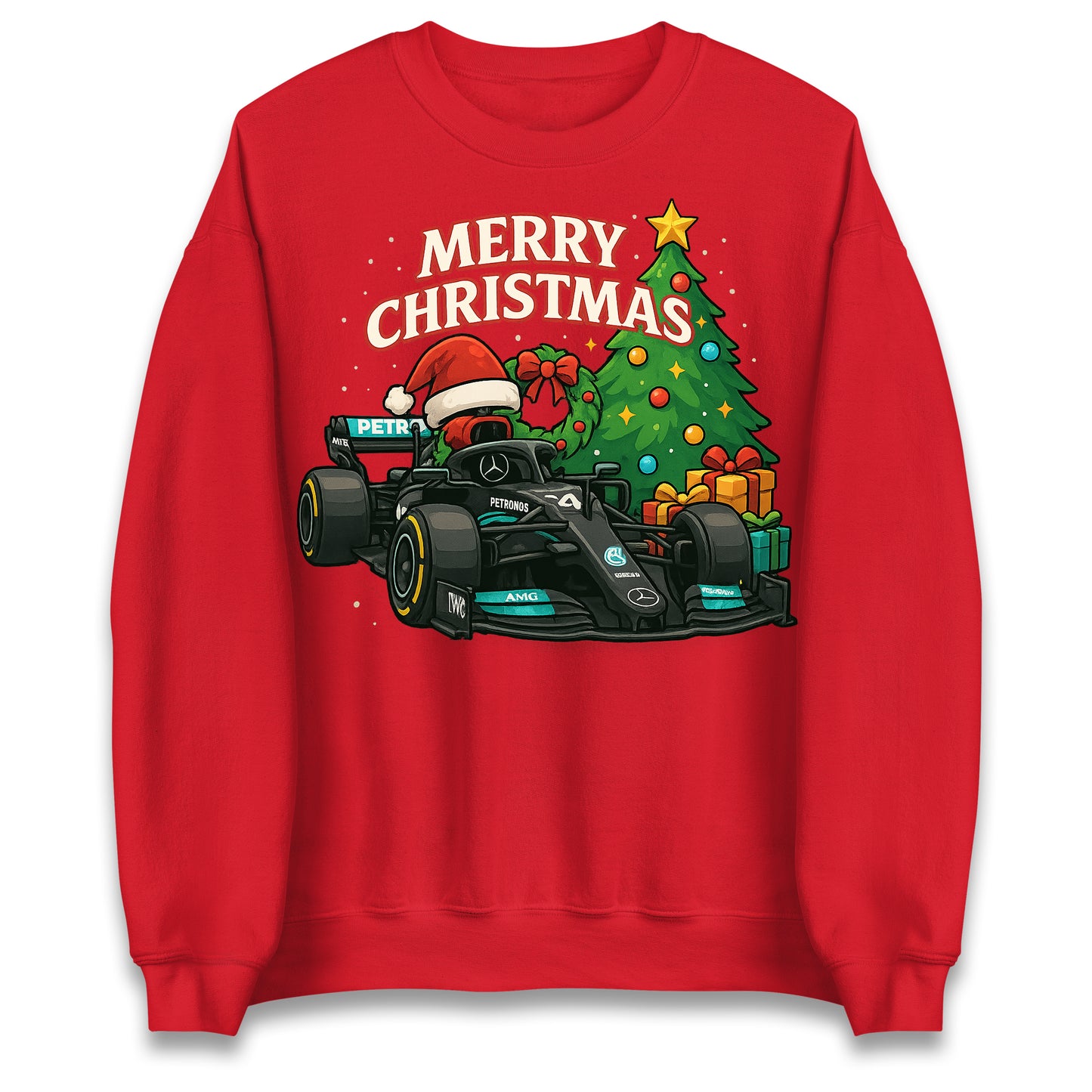 Mercedes F1 Christmas Jumper