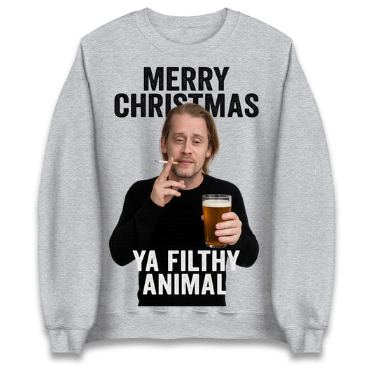 Merry Christmas Ya Filthy Animal Jumper