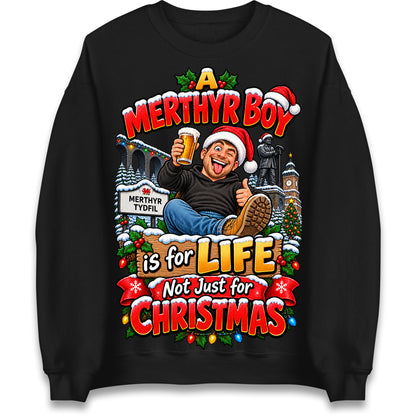 Merthyr Boy Christmas Jumper