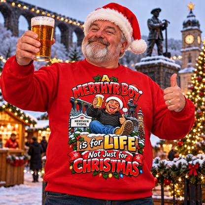 Merthyr Boy Christmas Jumper