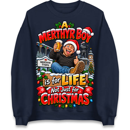 Merthyr Boy Christmas Jumper