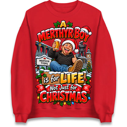 Merthyr Boy Christmas Jumper