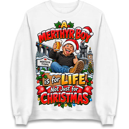 Merthyr Boy Christmas Jumper