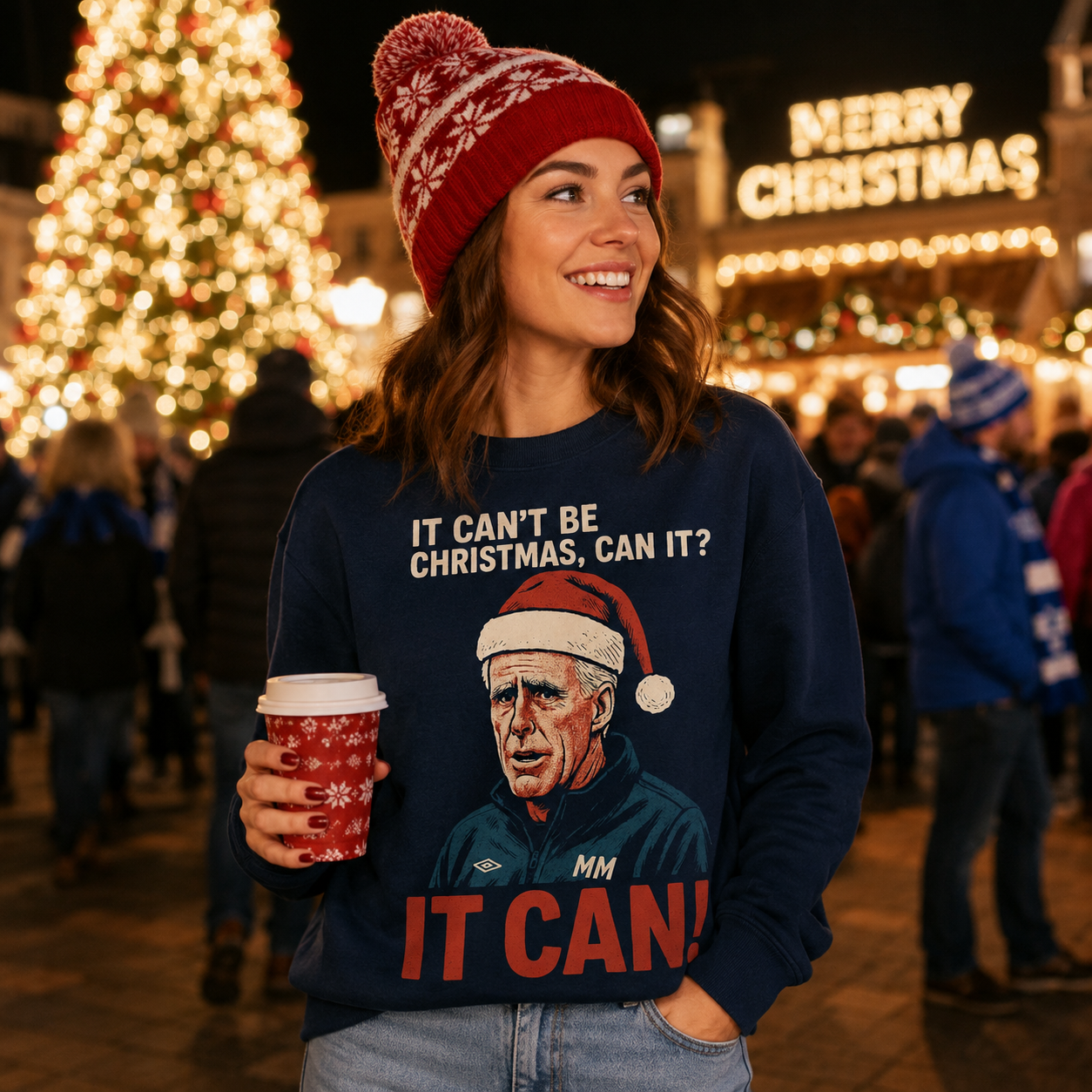 Mick McCarthy Christmas Jumper