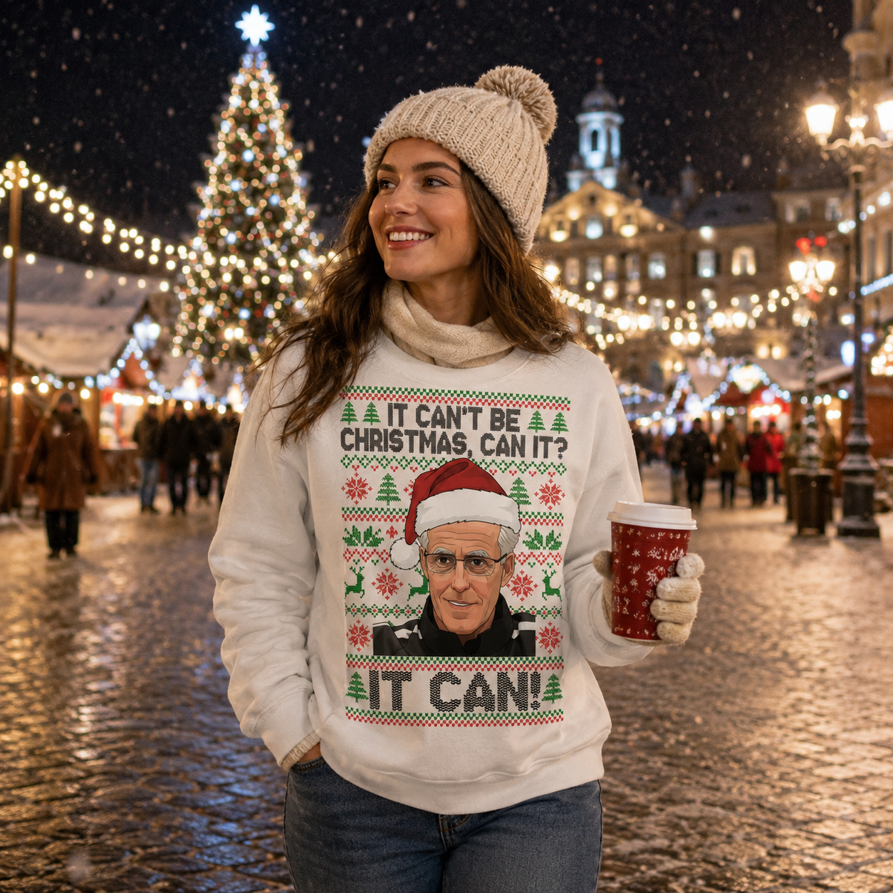 Mick McCarthy It Can Christmas Jumper