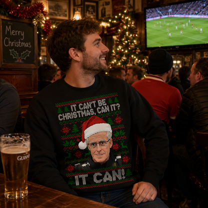 Mick McCarthy It Can Christmas Jumper