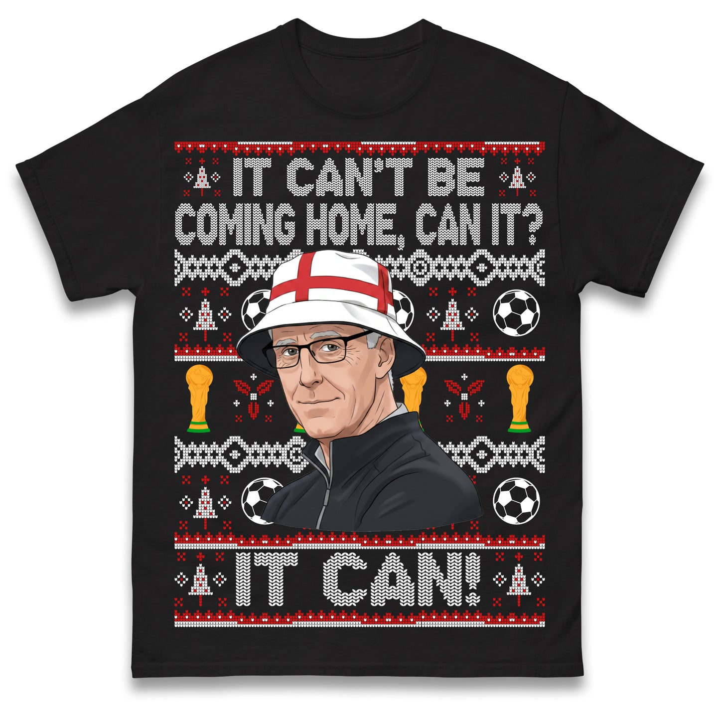 Mick McCarthy It Can't Be Coming Home Can It England World Cup 2026 Football T Shirt