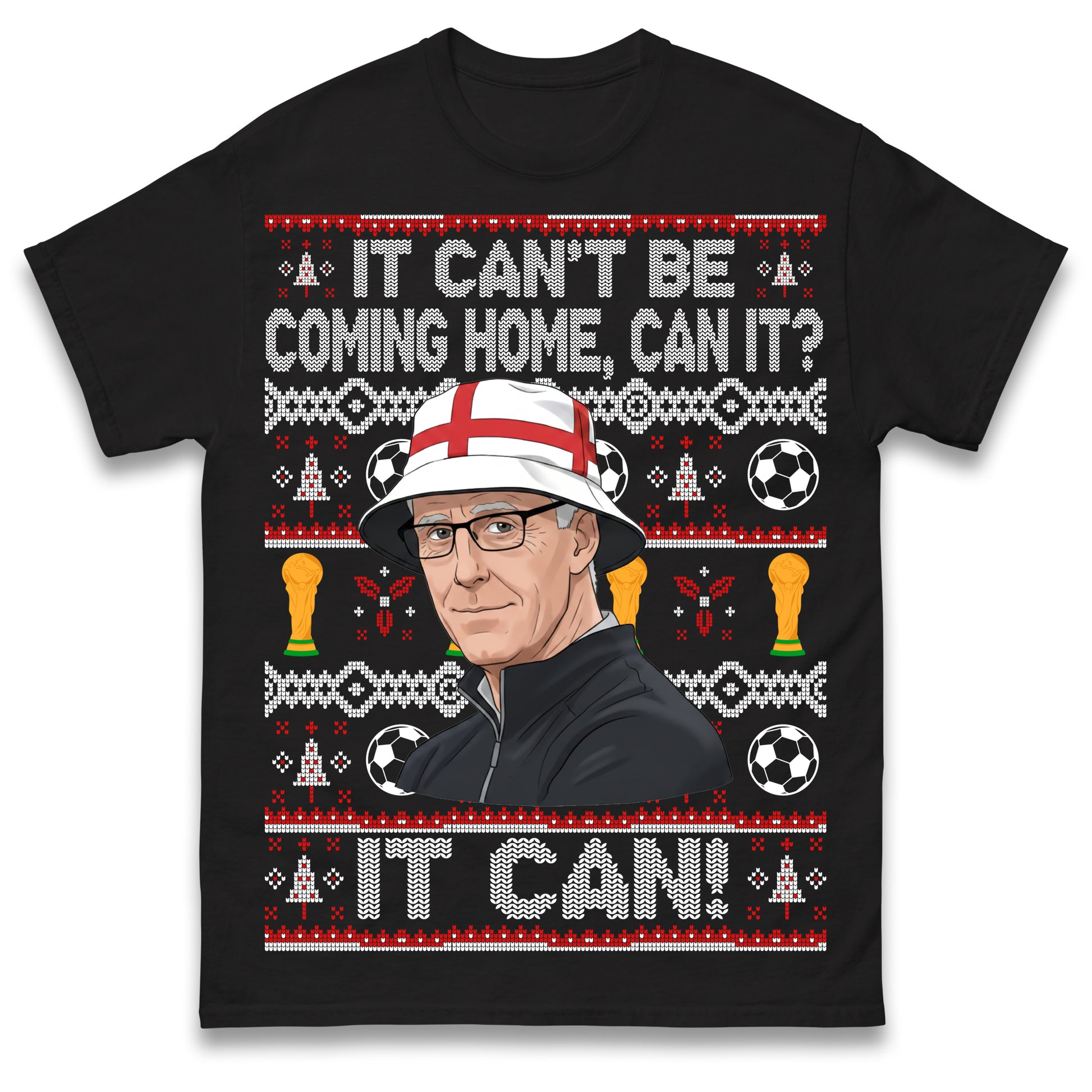 Mick McCarthy It Can't Be Coming Home Can It England World Cup 2026 Football T Shirt