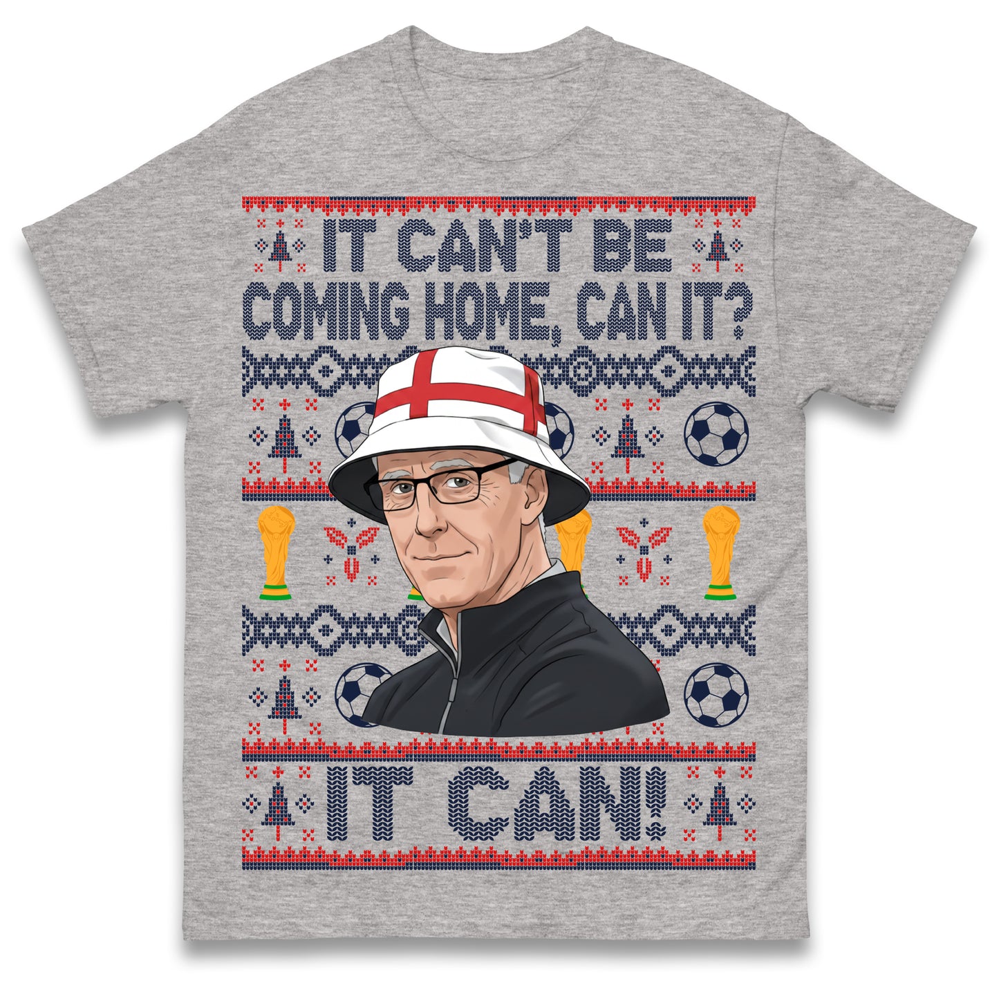 Mick McCarthy It Can't Be Coming Home Can It England World Cup 2026 Football T Shirt