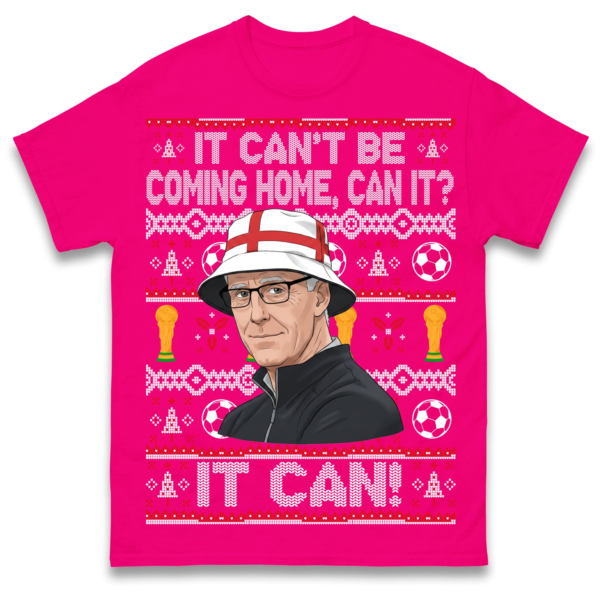 Mick McCarthy It Can't Be Coming Home Can It England World Cup 2026 Football T Shirt