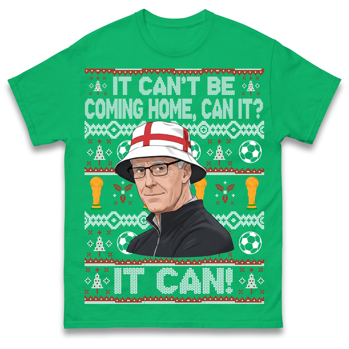 Mick McCarthy It Can't Be Coming Home Can It England World Cup 2026 Football T Shirt