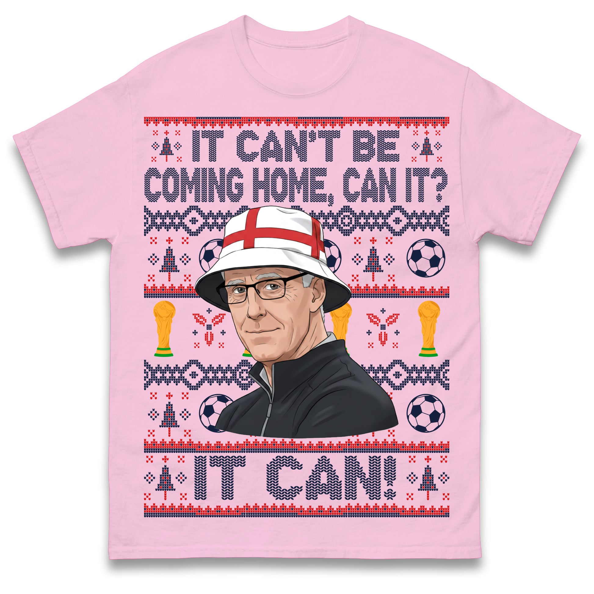 Mick McCarthy It Can't Be Coming Home Can It England World Cup 2026 Football T Shirt