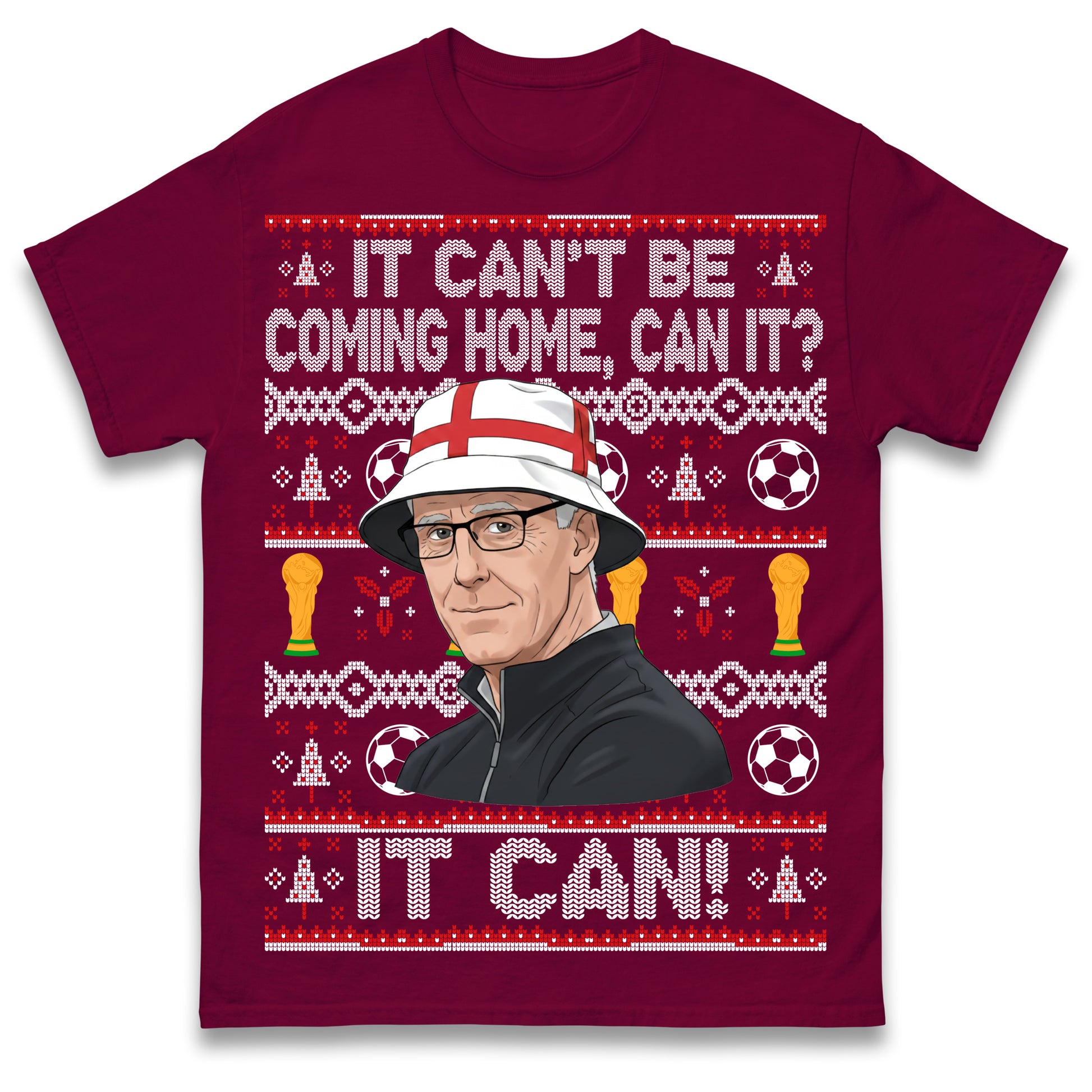 Mick McCarthy It Can't Be Coming Home Can It England World Cup 2026 Football T Shirt