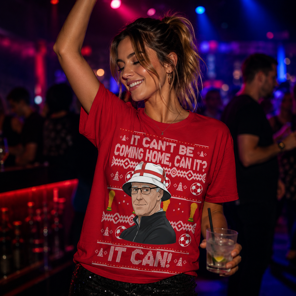 Mick McCarthy It Can't Be Coming Home Can It England World Cup 2026 Football T Shirt