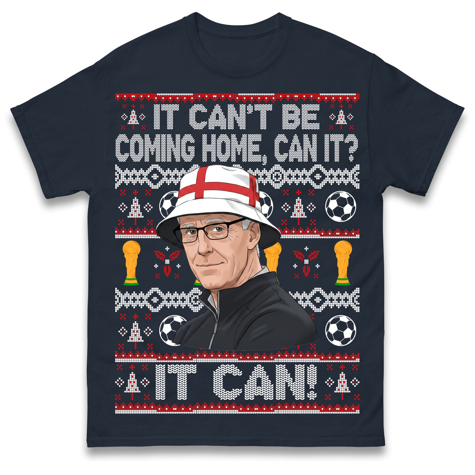 Mick McCarthy It Can't Be Coming Home Can It England World Cup 2026 Football T Shirt