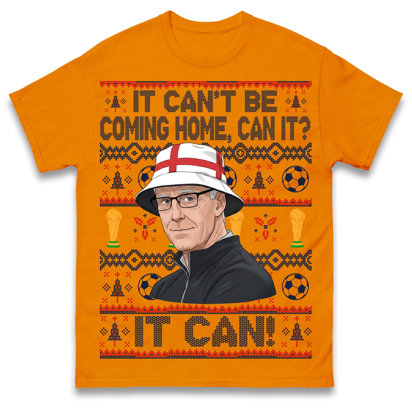 Mick McCarthy It Can't Be Coming Home Can It England World Cup 2026 Football T Shirt