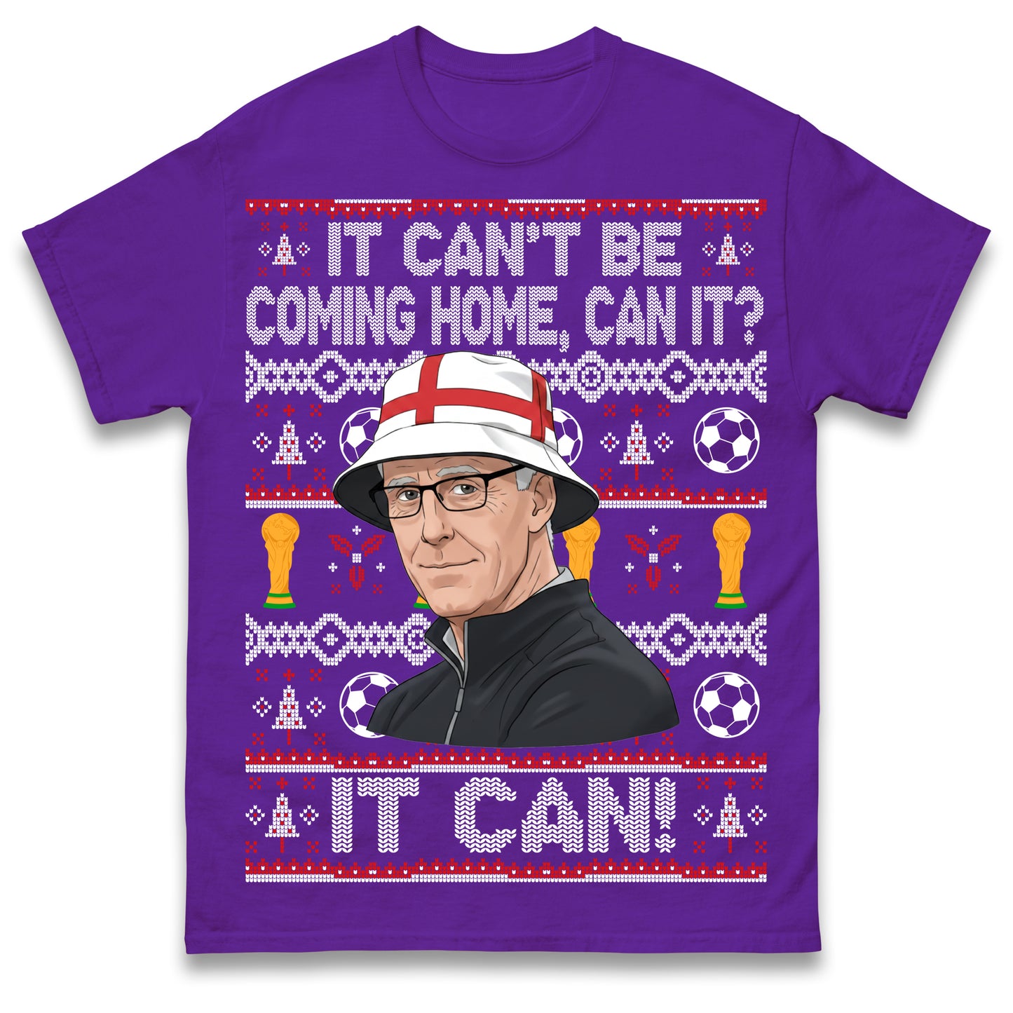 Mick McCarthy It Can't Be Coming Home Can It England World Cup 2026 Football T Shirt