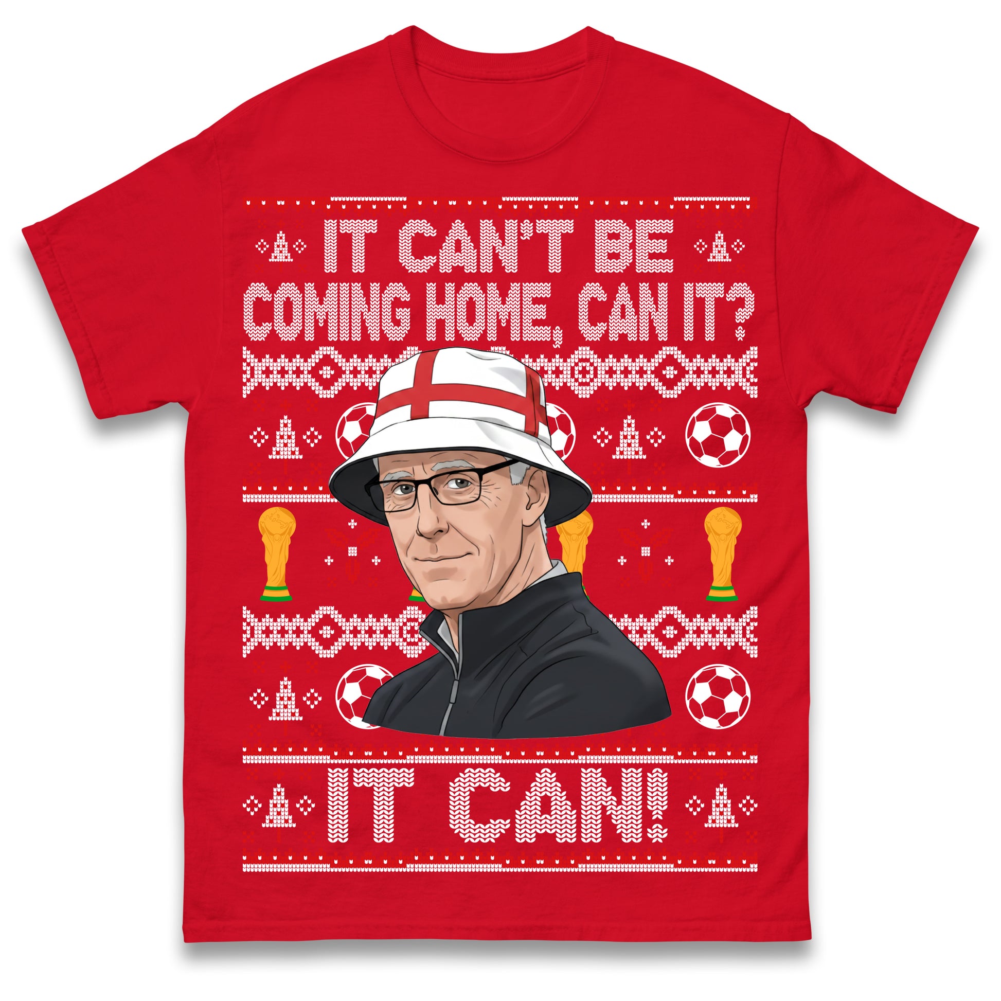 Mick McCarthy It Can't Be Coming Home Can It England World Cup 2026 Football T Shirt