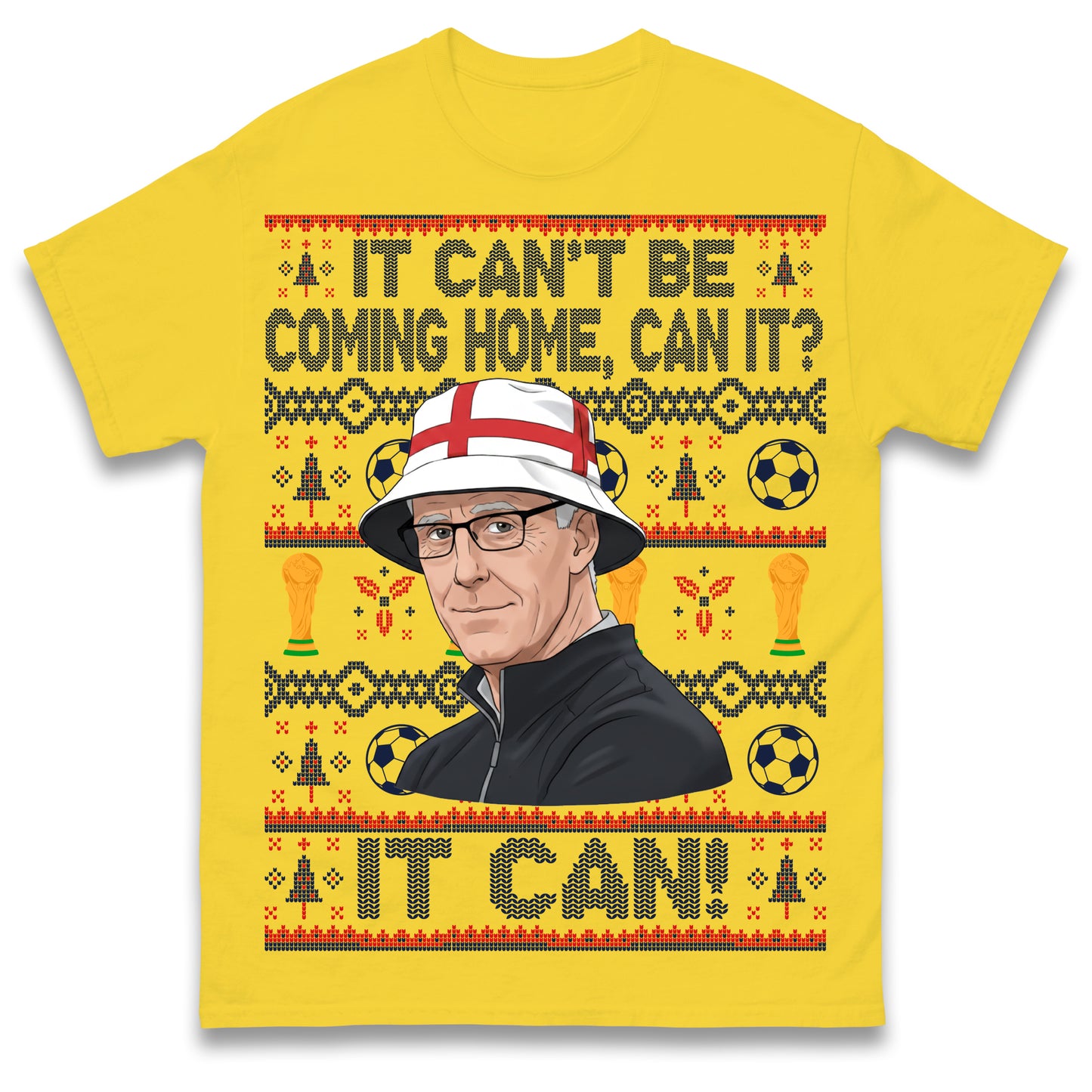 Mick McCarthy It Can't Be Coming Home Can It England World Cup 2026 Football T Shirt