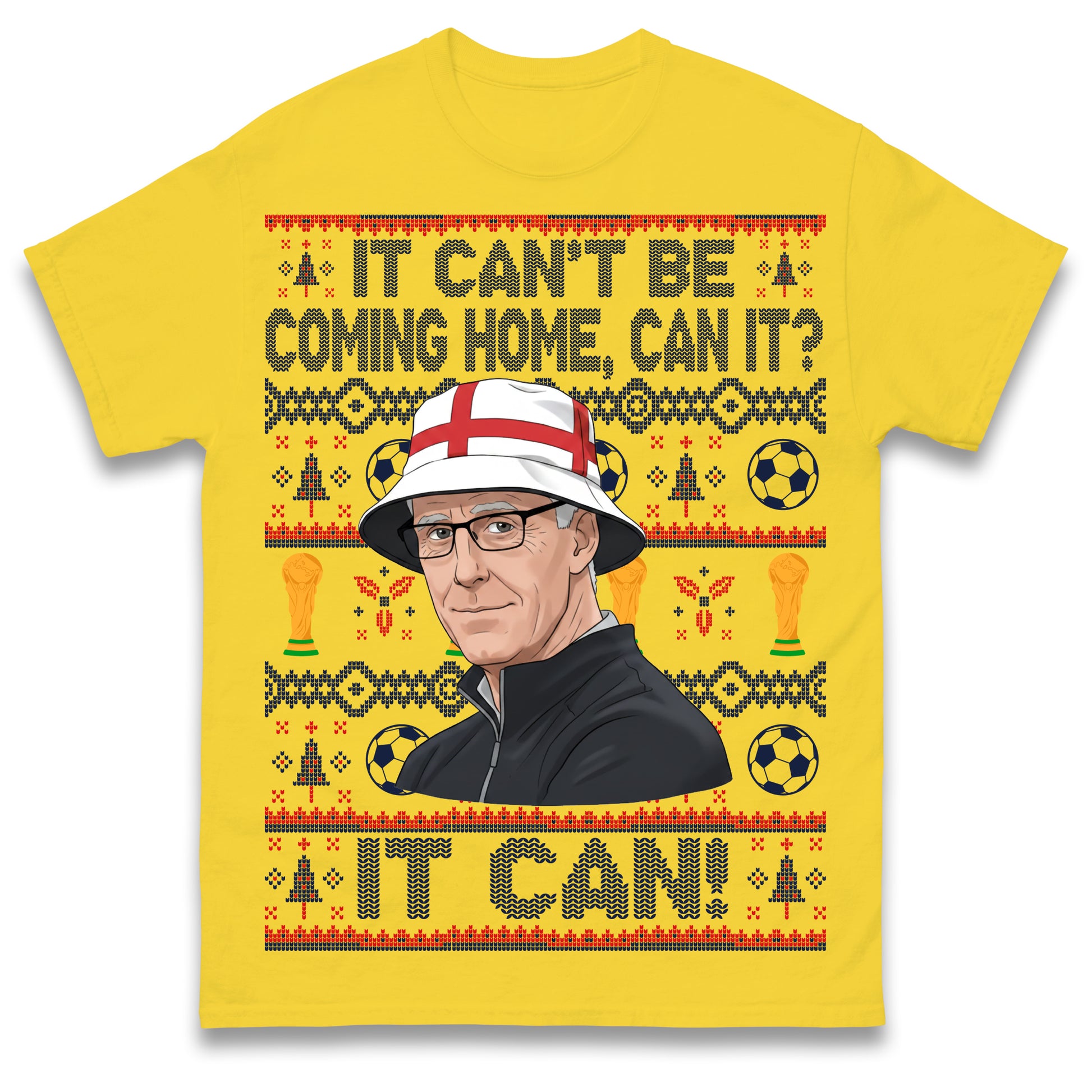 Mick McCarthy It Can't Be Coming Home Can It England World Cup 2026 Football T Shirt