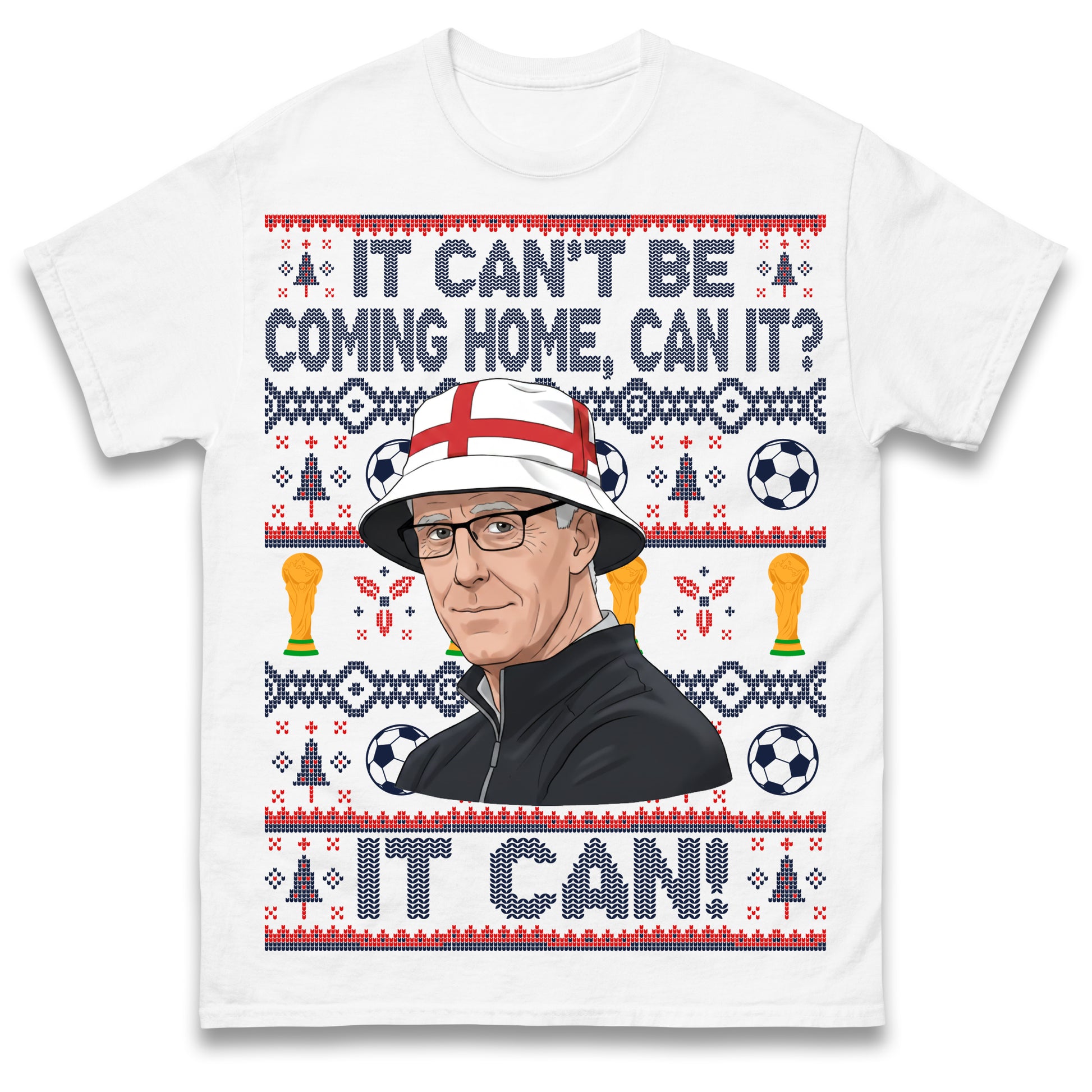 Mick McCarthy It Can't Be Coming Home Can It England World Cup 2026 Football T Shirt