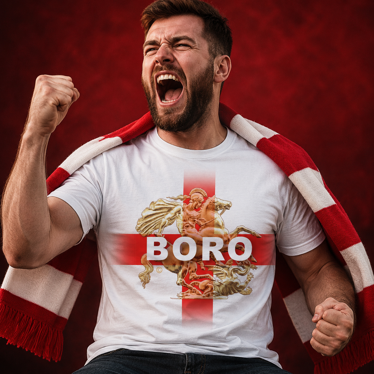 Middlesbrough England Football Shirt