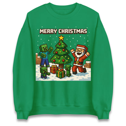 Minecraft Christmas Jumper