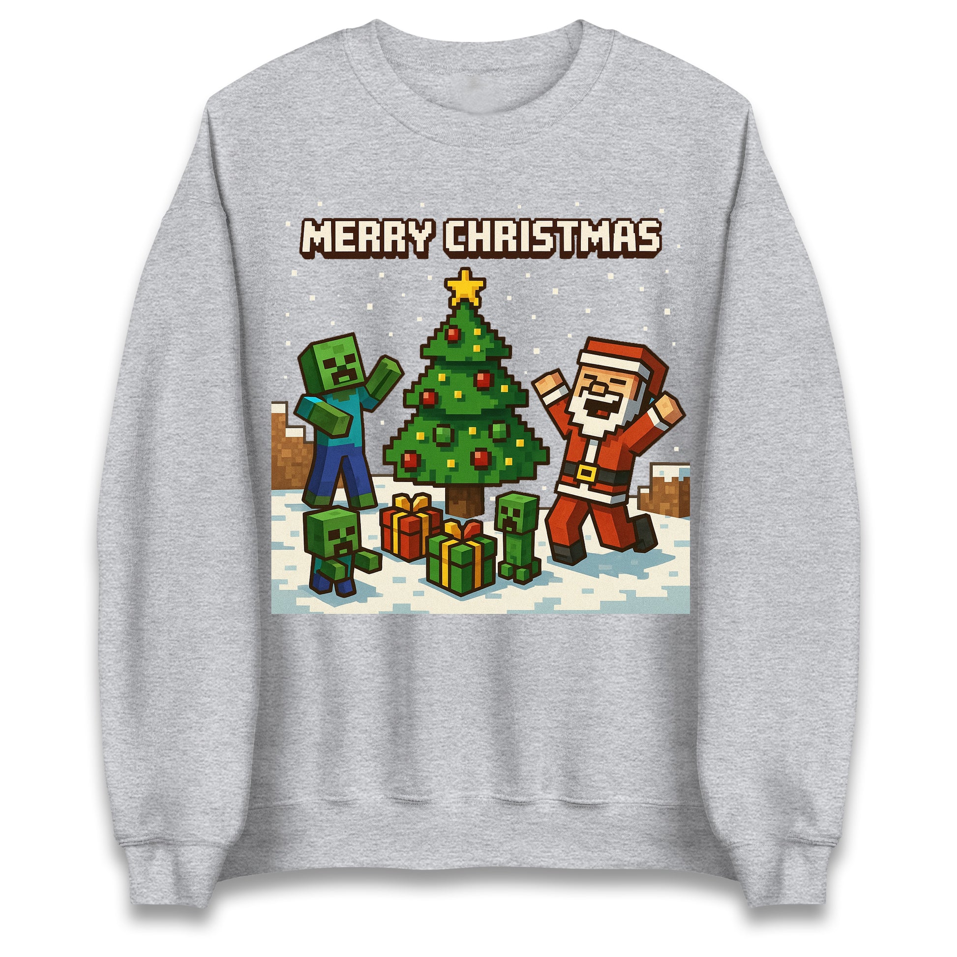 Minecraft Christmas Jumper