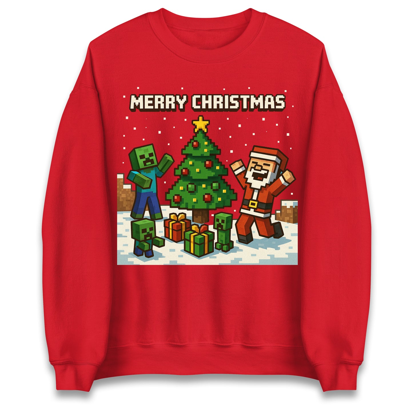 Minecraft Christmas Jumper