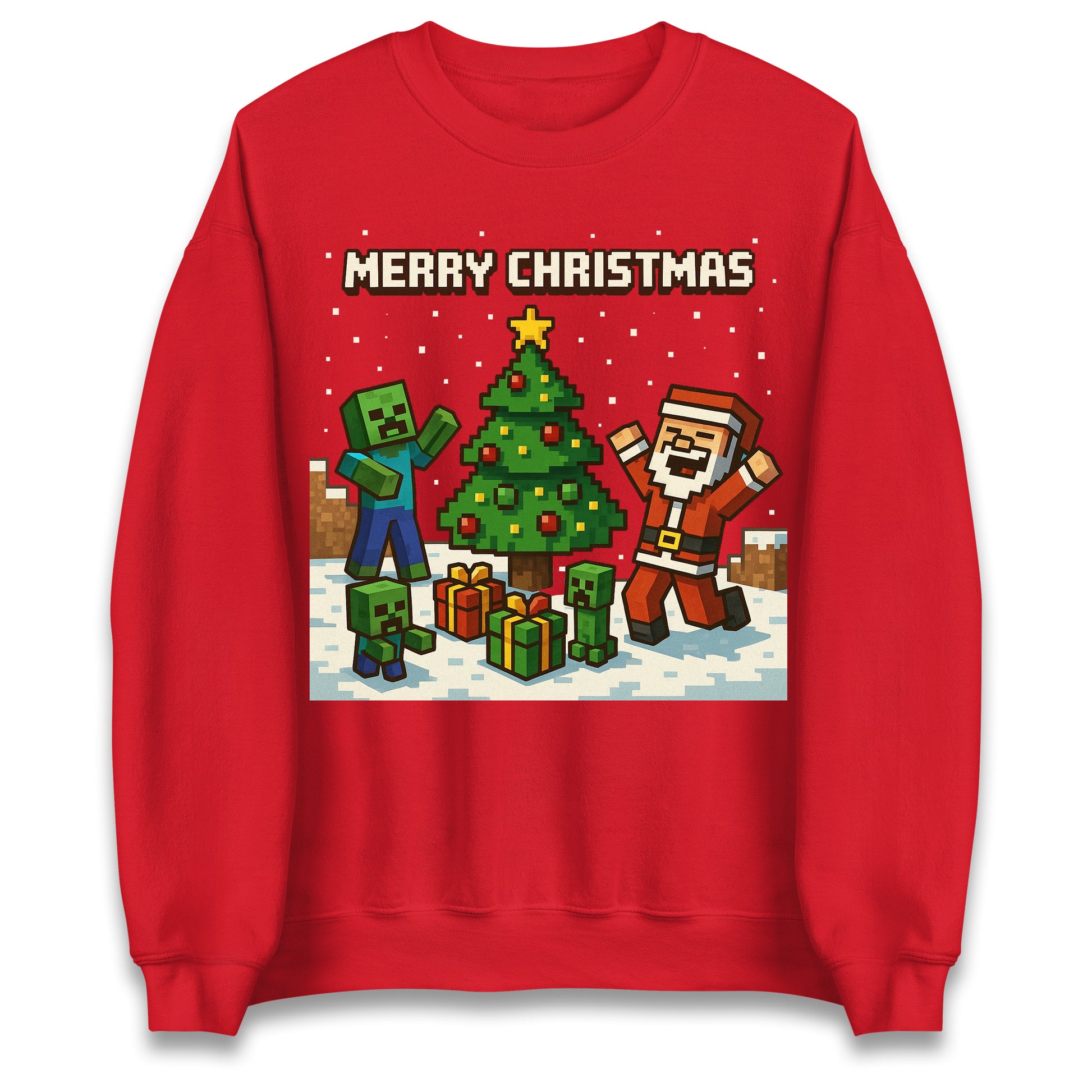 Minecraft Christmas Jumper
