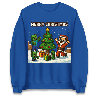 Minecraft Christmas Jumper