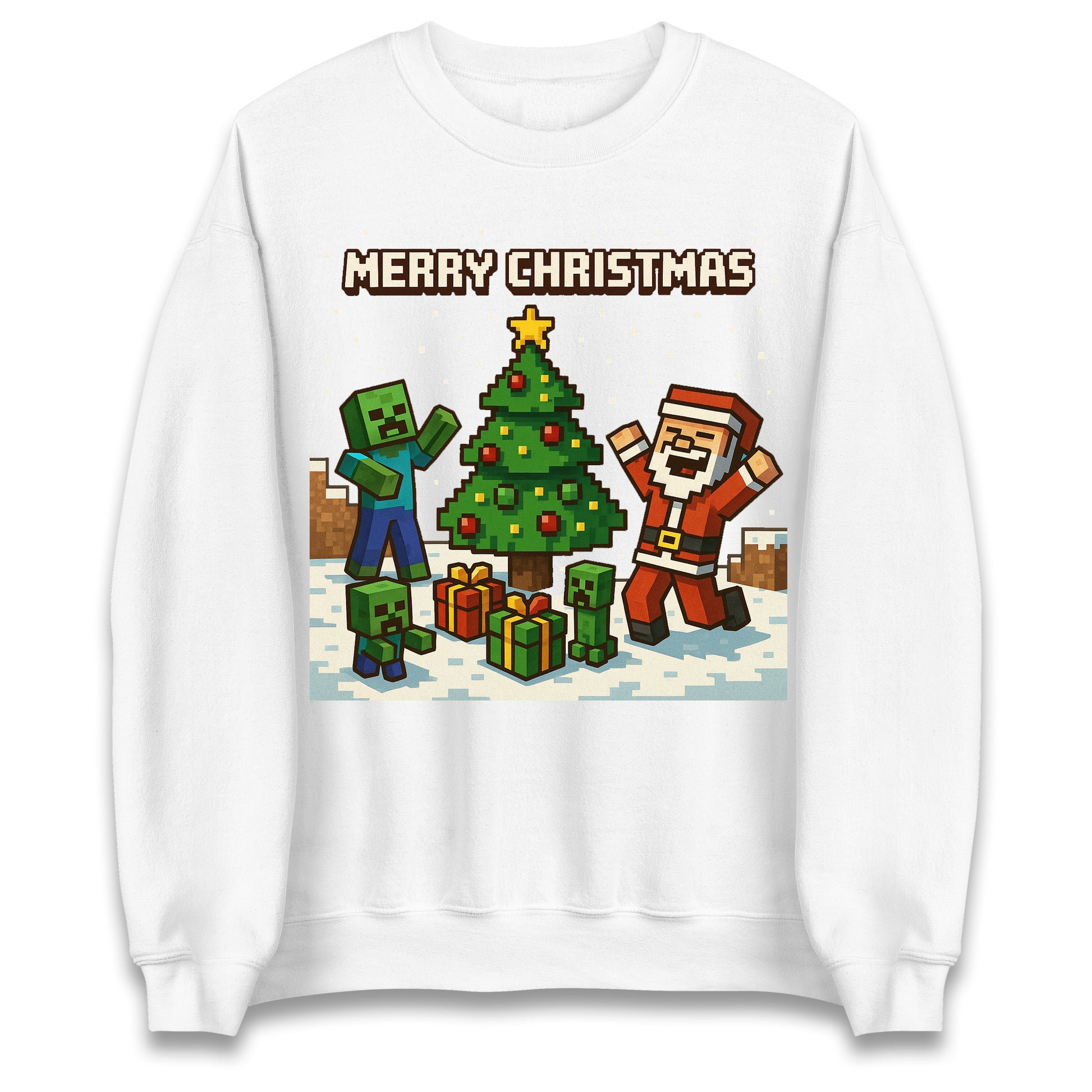 Minecraft Christmas Jumper