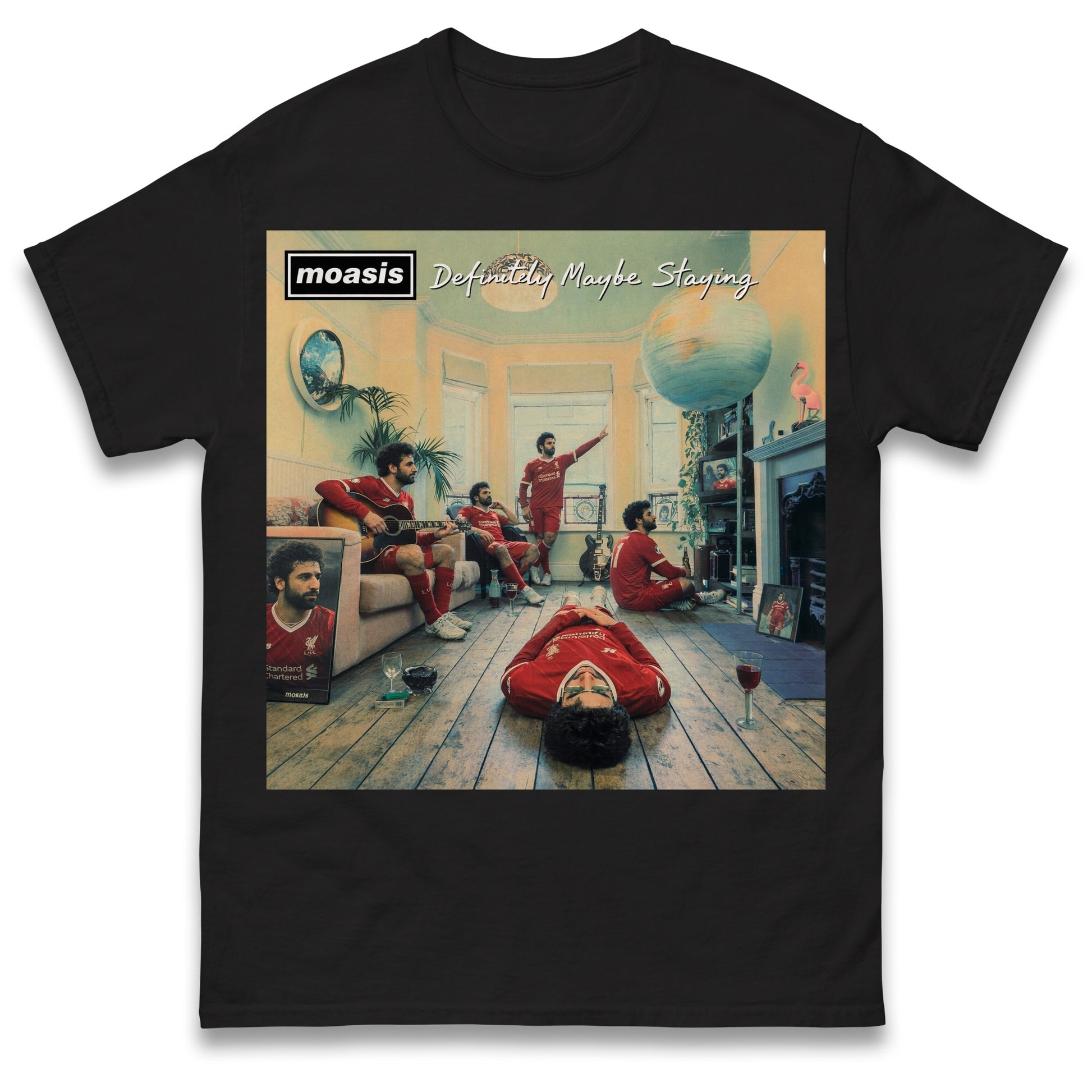 Mo Salah Oasis Liverpool Football Shirt