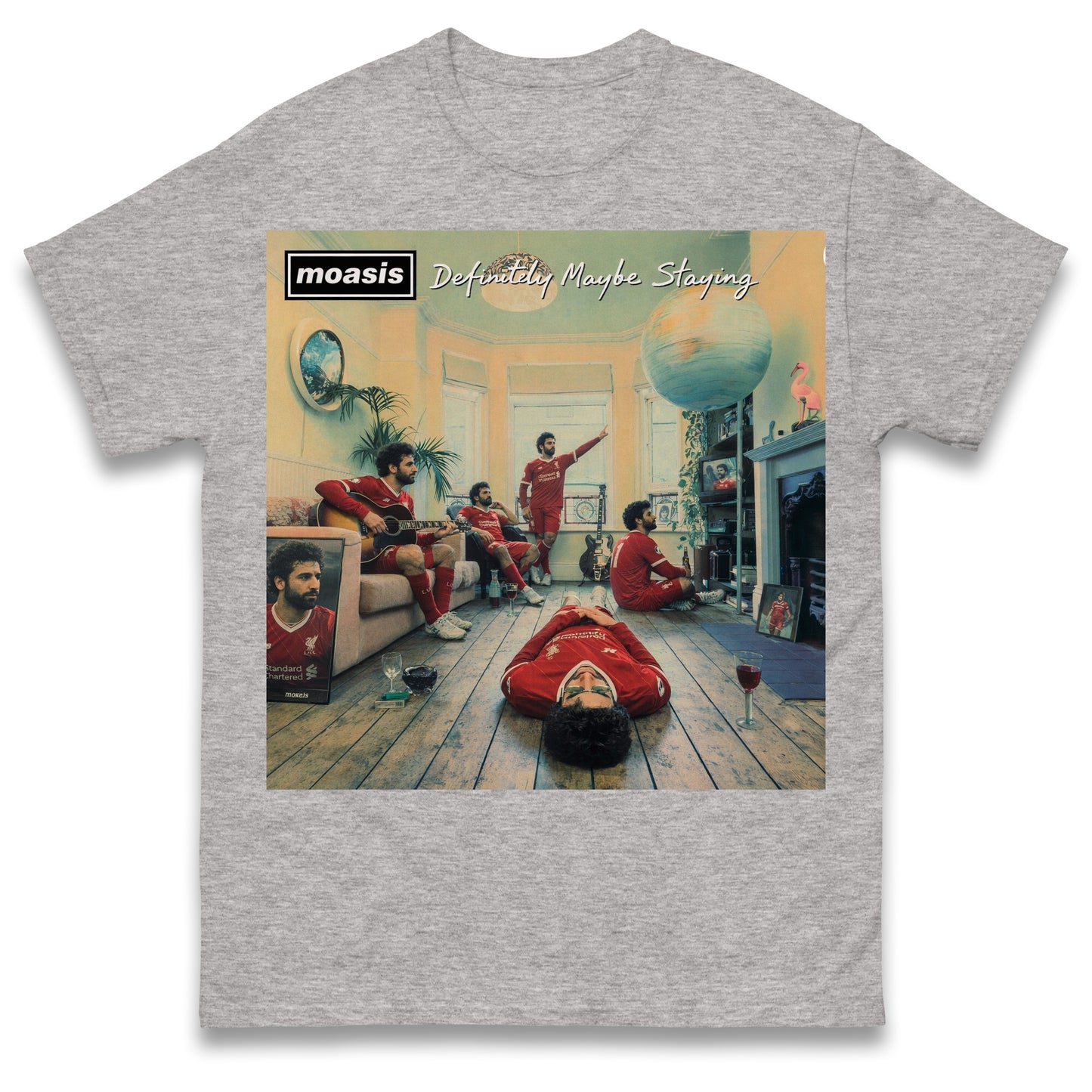 Mo Salah Oasis Liverpool Football Shirt